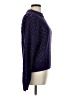 Moon River Checkered-gingham Purple Pullover Sweater Size M - photo 4