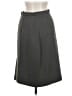 Doncaster Collection Solid Gray Casual Skirt Size 8 - photo 2