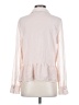 DKNY 100% Polyester Pink Long Sleeve Blouse Size S - photo 2