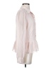 DKNY 100% Polyester Pink Long Sleeve Blouse Size S - photo 4
