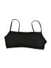 Baja Blue Black Swimsuit Top Size 6 - photo 1