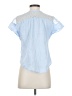 Heartloom Blue Short Sleeve Blouse Size XS - photo 2