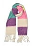 Save the Ocean Plaid Purple Ivory Scarf One size - photo 1