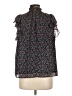 1.State Black Sleeveless Blouse Size L - photo 2