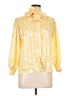 Evan Picone Yellow Long Sleeve Blouse Size 10 (estimated) - photo 1