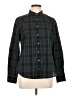J.Crew 100% Cotton Plaid Green Blue Long Sleeve Button-Down Shirt Size L (estimated) - photo 1