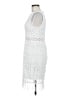 Lulus 100% Polyester White Cocktail Dress Size M - photo 5