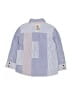 Catimini 100% Cotton Color Block Blue Long Sleeve Button-Down Shirt Size 4 - photo 2