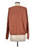 SO 100% Acrylic Solid Brown Pullover Sweater Size M - photo 2
