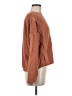SO 100% Acrylic Solid Brown Pullover Sweater Size M - photo 4