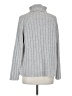 Carolyn Taylor Gray Turtleneck Sweater Size M - photo 2