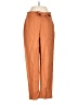 Leith Solid Orange Casual Pants Size S - photo 1