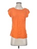 Joie 100% Silk Orange Short Sleeve Top Size XS - photo 1