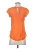 Joie 100% Silk Orange Short Sleeve Top Size XS - photo 2