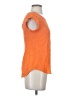 Joie 100% Silk Orange Short Sleeve Top Size XS - photo 4