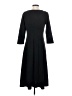 North Style Solid Black Casual Dress Size S - photo 2