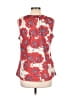 Crosby 100% Polyester Red Sleeveless Blouse Size XL (estimated) - photo 2