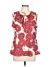 Crosby 100% Polyester Red Sleeveless Blouse Size XL (estimated) - photo 1