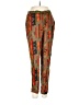 Spoon Jeans 100% Rayon Print Orange Casual Pants Size S - photo 1