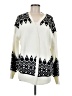 Blu Pepper Argyle Ivory Cardigan Size M - photo 1