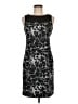 AB Studio Animal Print Gray Cocktail Dress Size 6 - photo 1