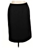 Le Suit 100% Polyester Solid Black Formal Skirt Size 16 - photo 1