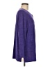 Patchington Purple 3/4 Sleeve Top Size M - photo 4