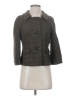 Ann Taylor Houndstooth Gray Coat Size 4 (petite) - photo 1
