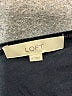 Ann Taylor LOFT 100% Cotton Stripes Black Pullover Sweater Size M - photo 7