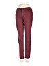 Topshop Argyle Burgundy Jeans Size 25 waist - photo 1