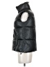 Sebby Collection 100% Polyurethane Black Vest Size S - photo 5