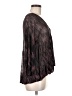 Nine West Black Long Sleeve Blouse Size M - photo 4