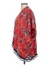 Ann Taylor LOFT 100% Rayon Red Kimono Size XXS - Sm - photo 5