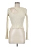 Zara 100% Polyester Ivory Long Sleeve Top Size M - photo 1