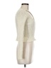 Zara 100% Polyester Ivory Long Sleeve Top Size M - photo 4