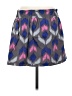 Fox 100% Cotton Graphic Blue Casual Skirt Size M - photo 2