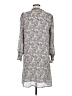 Molly Bracken 100% Polyester Paisley Gray Casual Dress Size M - photo 2