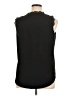 Unbranded Black Sleeveless Blouse Size XL - photo 2