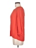 19 Cooper 100% Rayon Orange 3/4 Sleeve Blouse Size M - photo 5