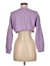 Shein 100% Cotton Purple Sweatshirt Size 6 - photo 2