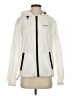 CALVIN KLEIN JEANS 100% Polyamide Solid White Windbreaker Size XS - photo 1