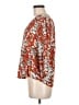 Fun2Fun 100% Rayon Orange 3/4 Sleeve T-Shirt Size M - photo 5