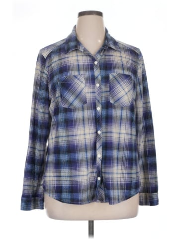Great Northwest Indigo Long Sleeve Blouse (view 1)