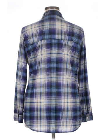 Great Northwest Indigo Long Sleeve Blouse (view 2)