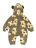 Unbranded 100% Polyester Animal Print Brown Long Sleeve Onesie Size 3-6 mo - photo 2