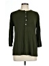 Ann Taylor Factory Green Long Sleeve Henley Size L - photo 1