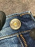 7 For All Mankind Hearts Blue Jeans Size 26 waist - photo 7