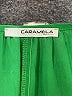 Caramela 100% Polyester Green Short Sleeve Blouse Size S - photo 7