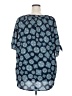 MICHAEL Michael Kors Blue Short Sleeve Blouse Size 2X - photo 2
