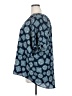 MICHAEL Michael Kors Blue Short Sleeve Blouse Size 2X - photo 5